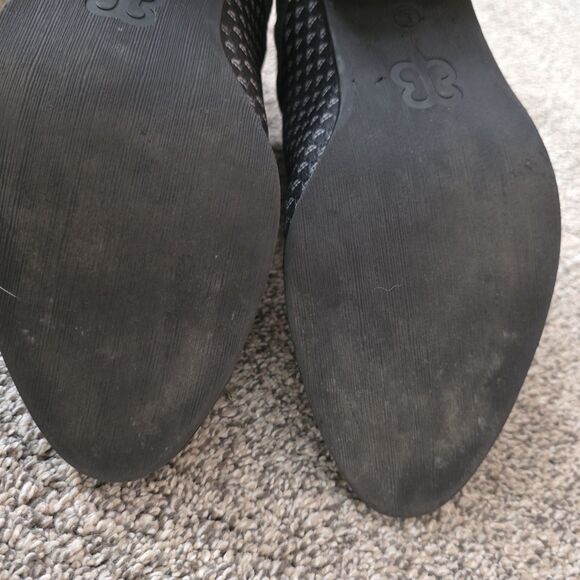 Betabrand Pull On Booties Size 9 Western Tennis Waterproof Black Gray Heel - Picture 11 of 14